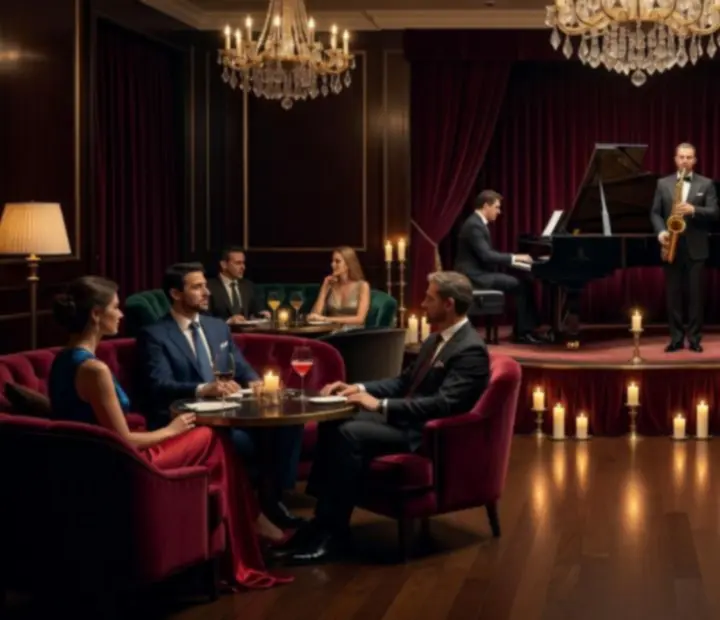 Élő jazz és zongoraest VIP lounge környezetben